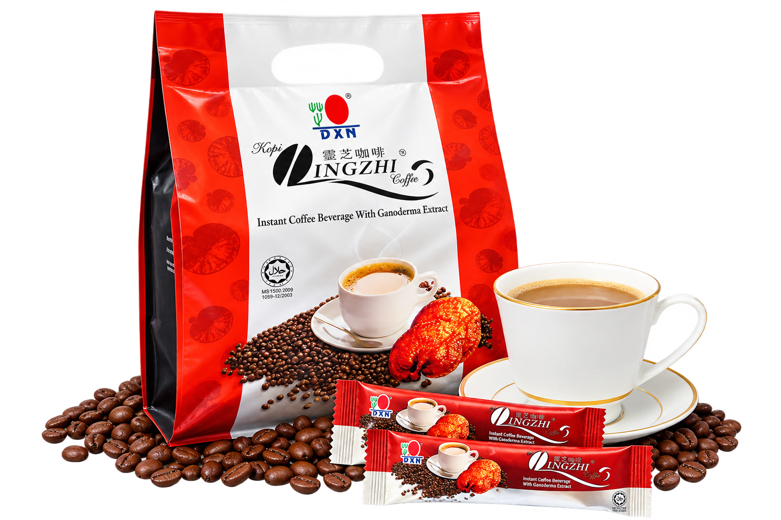 DXN Lingzhi Coffee 3 in 1 product image