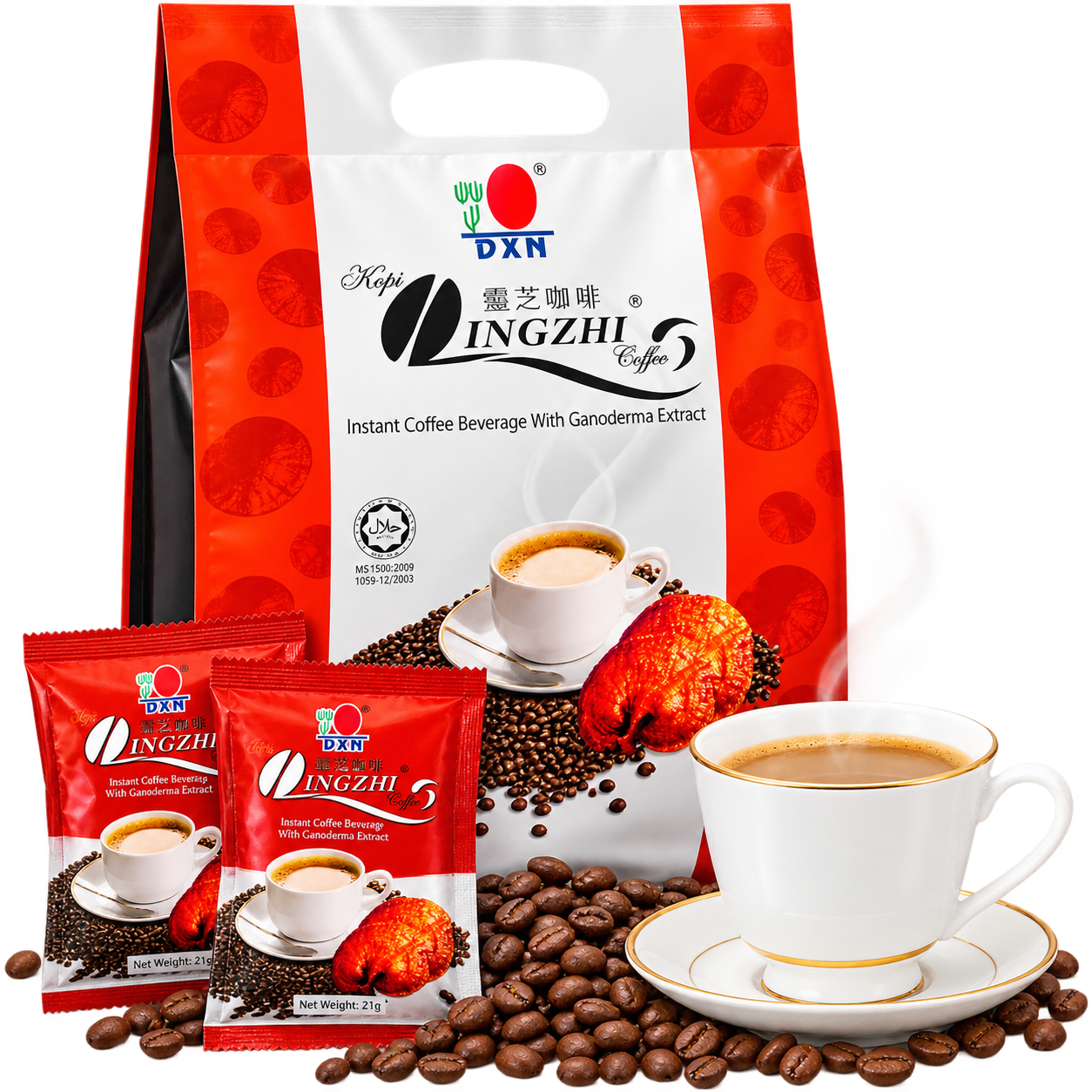 DXN Lingzhi Coffee 3 in 1 product image