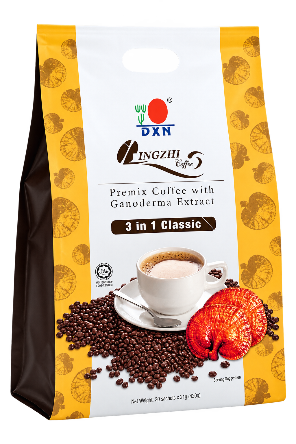 DXN Lingzhi Coffee 3 in 1 Classic product image
