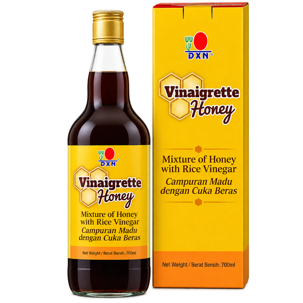 DXN Vinaigrette Honey 700ml product image